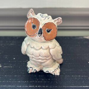 MCM CALIFORNIA CA Pottery Kay Finch Bird Owl Animal Figurine Vintage Kitsch